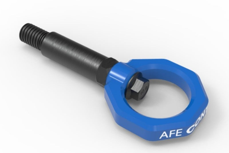 aFe Control Front Tow Hook Blue BMW F-Chassis 2/3/4/M (450-502001-L)