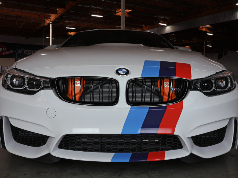 aFe Magnum FORCE Dynamic Air Scoop 2015-2018 BMW M3/2015-2020 M4 - Orange (afe54-13032SN) - photo 7