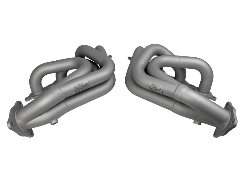 aFe Twisted 304 Stainless Steel Header 2020 Chevrolet Corvette (C8) 6.2L V8 - Titanium Ceramic Coated - photo 4