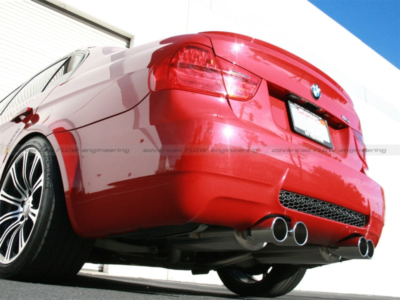 aFe MACH Force-Xp Exhaust Cat-Back 2.5in Dia 304 Stainless Steel Polished Tips 2007-2013 BMW M3 (E92/93) V8 4.0L