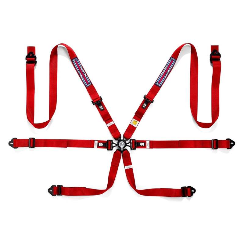 Sparco Belt Martini-Racing 6 Pt.3-4in Reg A (04834HPDMRRS)