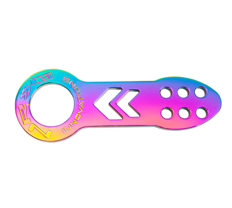 NRG Universal Front Tow Hook - Neochrome Dip (TOW-100MC)