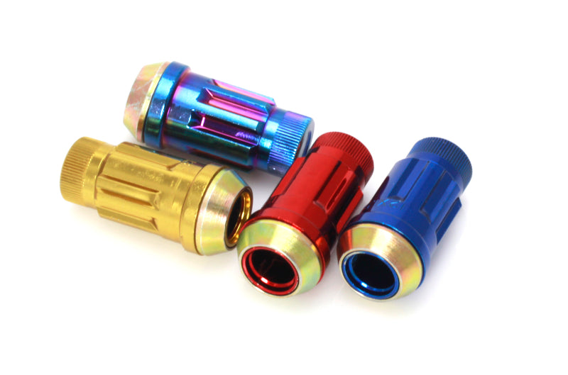 Muteki SR45R Lock Set 12x1.25 Burned Titanium (4pcs) (34937RN)
