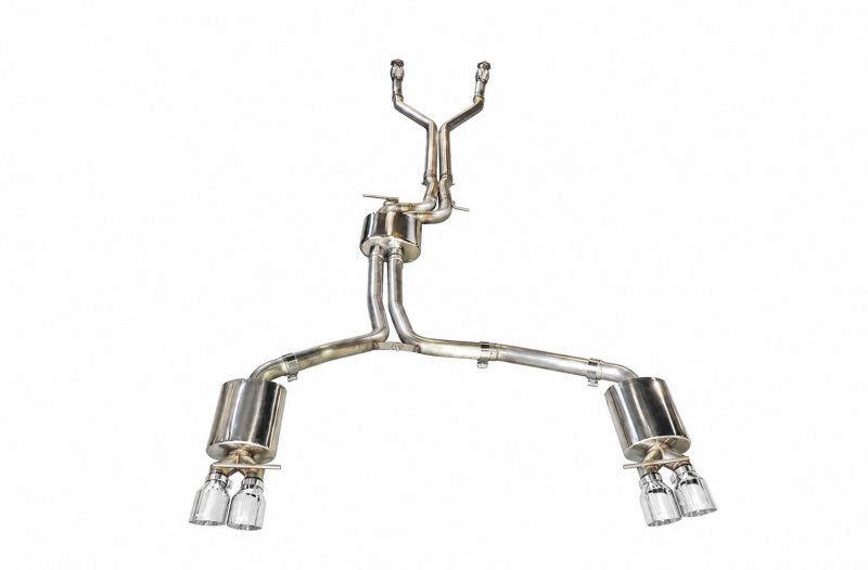 AWE Tuning Audi C7 / C7.5 S6 4.0T Touring Edition Exhaust - Polished Silver Tips - photo 3
