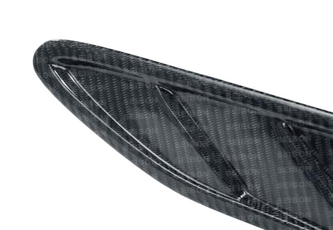 Seibon 2012-2013 Scion FR-S / Subaru BRZ FR Style Carbon Fiber Fender Ducts (Pair) - photo 2