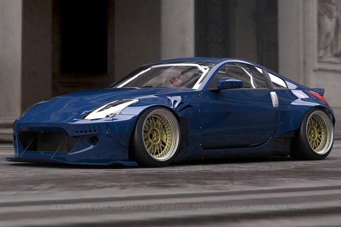 GReddy 2003-2008 Nissan 350Z Rocket Bunny Full Wide-Body Aero Kit