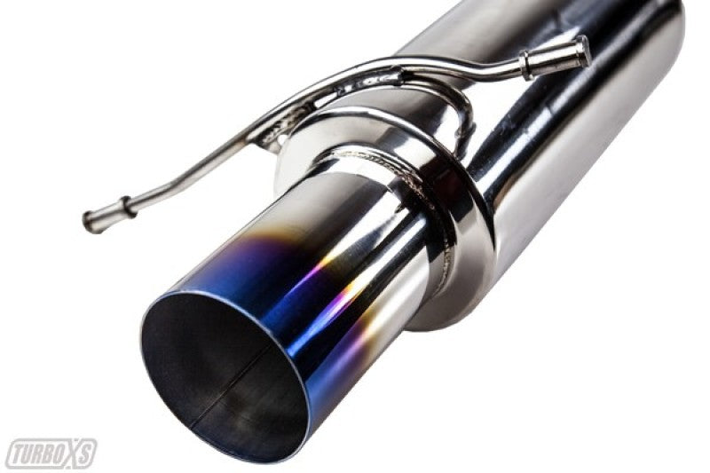 Turbo XS 2002-2007 WRX-STi Rear Muffler Assembly with Titanium Tip