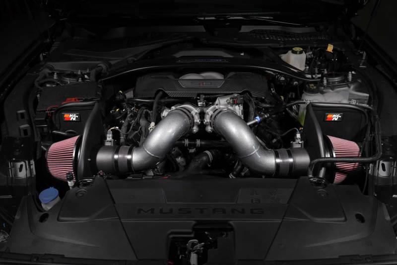 K&N 2024+ Ford Mustang V8 5.0L Typhoon Performance Air Intake System (knn69-3541TC) - photo 3