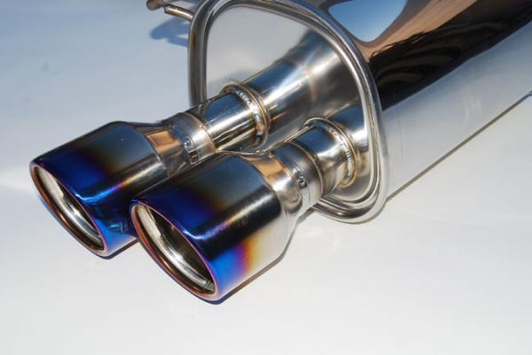 Invidia 2011+ STI/WRX Sedan Only 76mm Q300 Titanium Tip Cat-Back Exhaust - photo 2