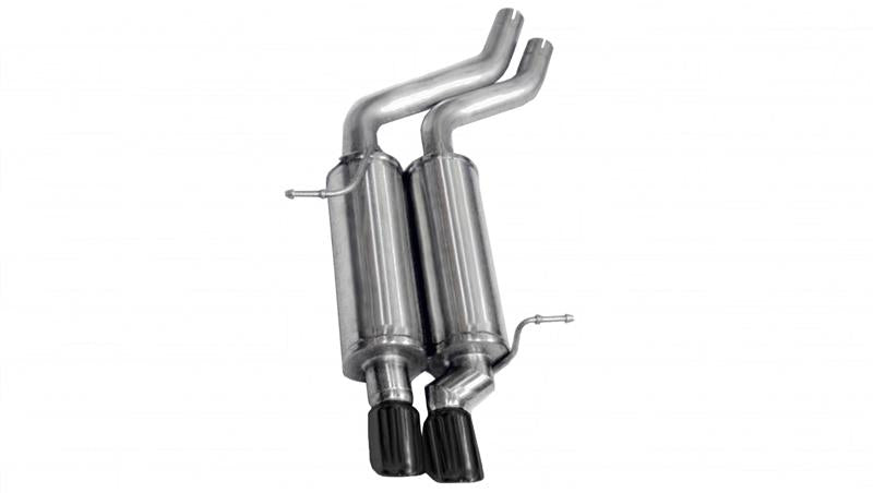 CORSA Performance 2001-2006 BMW 325i/ci Convertible E46 Black Sport Axle-Back Exhaust - photo 4