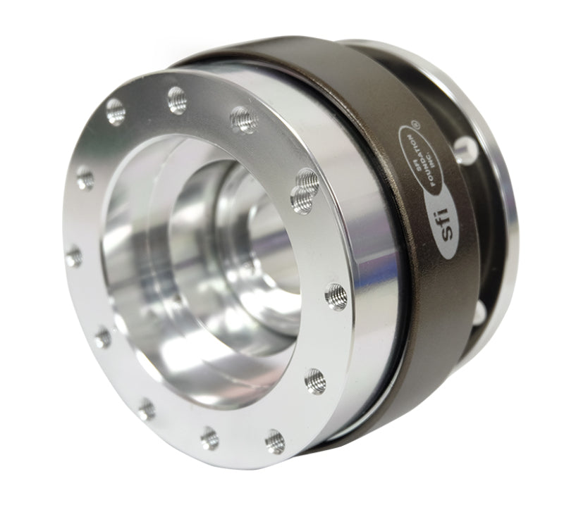NRG Quick Release Gen 2.0 - Silver Body / Chrome Ring SFI Spec 42.1 (SRK-200-1SL) - photo 3