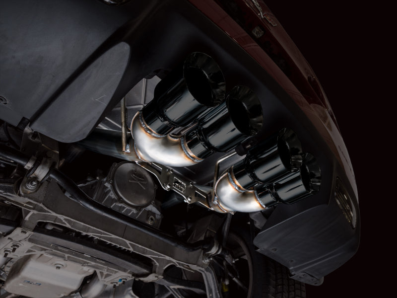 AWE Tuning 2005-2007 C6 Chevrolet Corvette 6.0L Track Edition Axle-Back Exhaust with Diamond Black Tips - photo 2