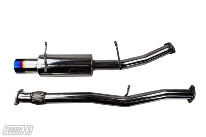 Turbo XS 2002-2007 WRX-STi Cat-Back Exhaust Blued Tips - photo 3