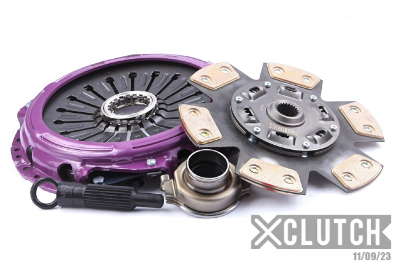 XCLUTCH 01-02 Mitsubishi Lancer EVO VII 2.0L Stage 2 Sprung Ceramic Clutch Kit