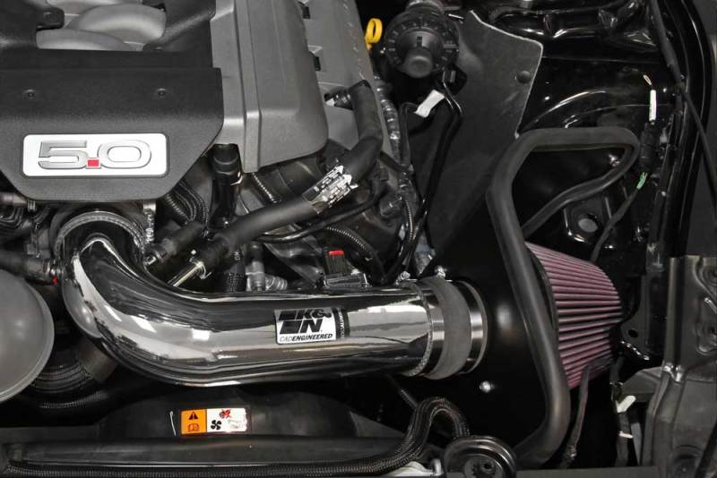 K&N 2015 Ford Mustang GT 5.0L V8 Typhoon Intake Kit (knn69-3535TP) - photo 7