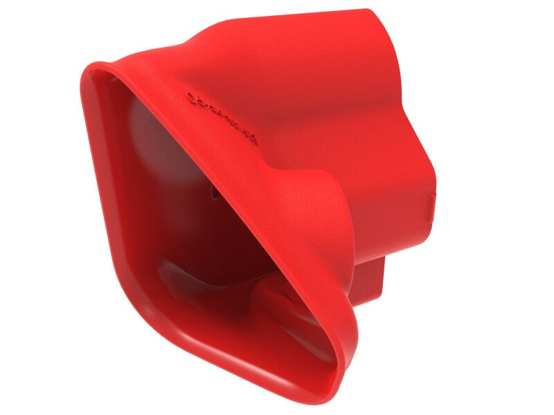 aFe Power 2015-2020 Ford Mustang 2.3l L4/3.7l V6/5.0l V8 Dynamic Air Scoop - Red (afe54-13015SR) - photo 3