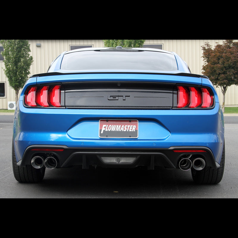 Flowmaster 2018-2023 Mustang 5.0L American Thunder Axle-Back Exhaust System ( with Valves) - photo 2