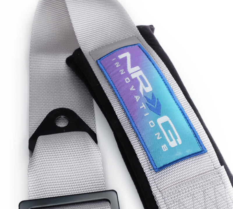 NRG 5PT 3in. Seat Belt Harness / Cam Lock - Silver (SBH-B6PCSL) - photo 4