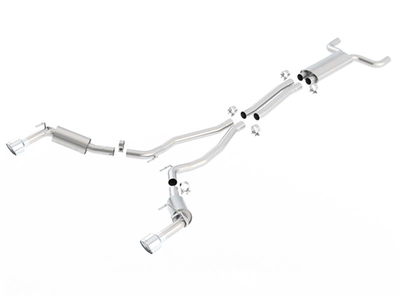 Borla 2014-2015 Chevrolet Camaro SS / ZL1 SS Single Cat-Back Exhaust System with Single Rear Exit - photo 5