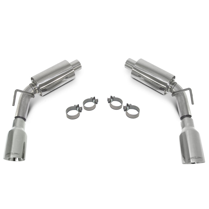 SLP 2010-2015 Chevrolet Camaro 6.2L LoudMouth II Axle-Back Exhaust with 4in Tips - photo 2