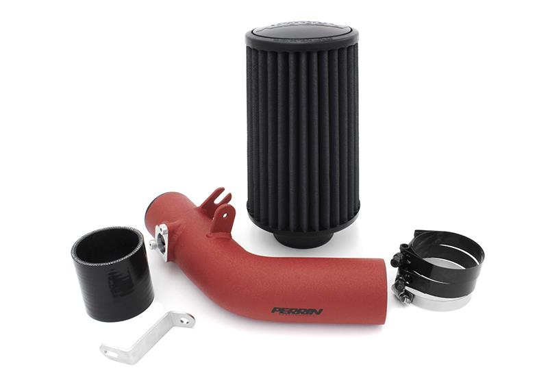 Perrin Performance 2008-2014 Subaru WRX / 2008-2015 STI Cold-Air Intake - Red (perPSP-INT-322RD) - photo 3