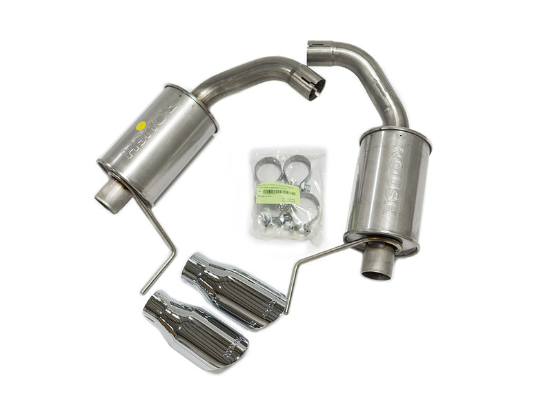 Roush 2015-2026 Ford Mustang 3.7L/2.3L V6/I4 Exhaust Kit with Round Tips - photo 4
