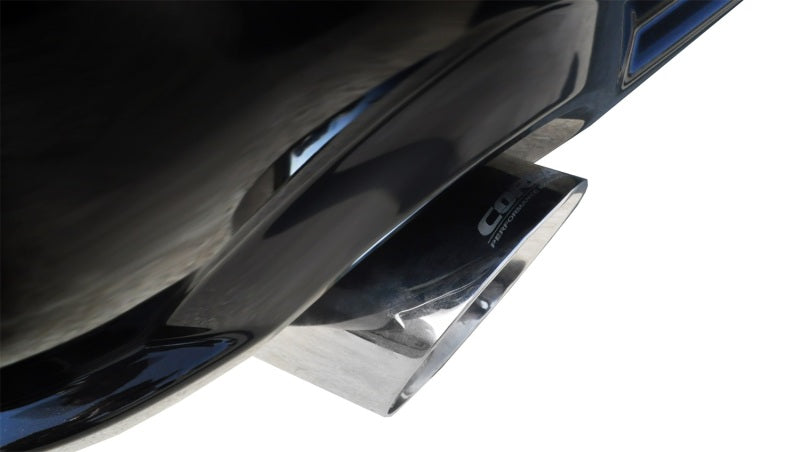 CORSA Performance 2005-2010 Ford Mustang Shelby GT500 5.4L V8 Polished Xtreme Axle-Back Exhaust