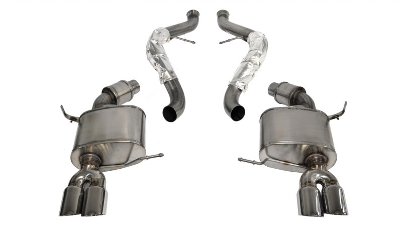 CORSA Performance 2008-2012 BMW M3 E90 Polished Sport Cat-Back Exhaust