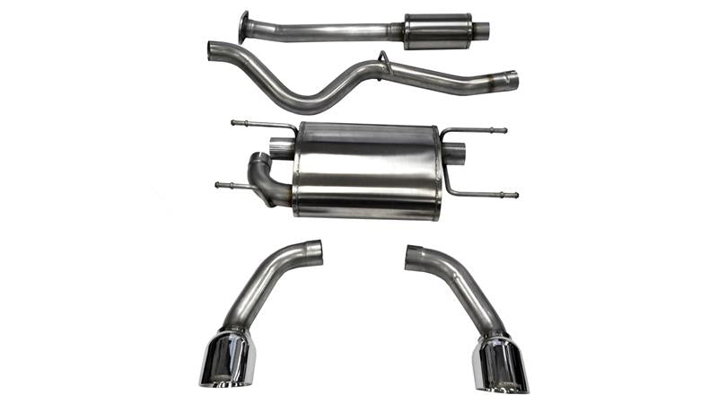 CORSA Performance 2012-2025 Scion FRS / Subaru BRZ Polished Sport Cat-Back Exhaust - photo 4