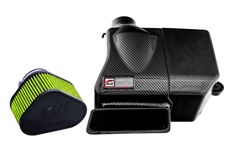 AWE Tuning Audi / Volkswagen MQB 1.8T/2.0T/Golf R Carbon Fiber AirGate Intake w/ Lid (awe2660-15024) - photo 2