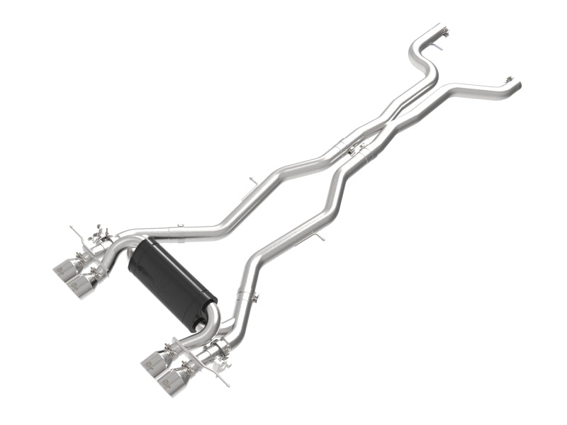 aFe 2023-2025 BMW M2 L6-3.0L (G87) MACH Force-Xp Cat-Back Exhaust with Polished Tip