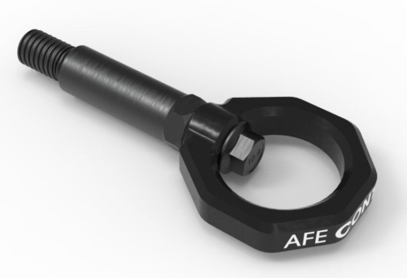 aFe Control Front Tow Hook Black 20-21 Toyota GR Supra (A90) (450-721001-B)