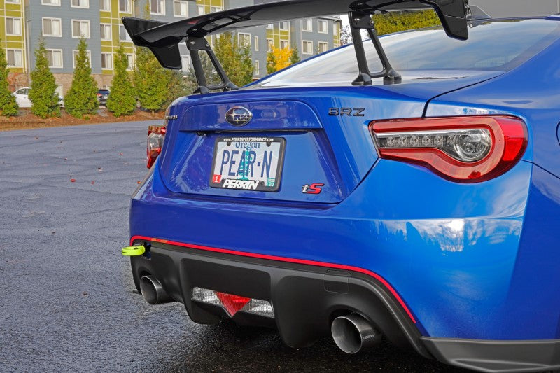 Perrin 13-25 Subaru BRZ / 13-20 Scion FR-S & Toyota 86 / 22-25 GR86 Tow Hook Kit (Rear) - Neon Yellow (PSP-BDY-255NY) - photo 7