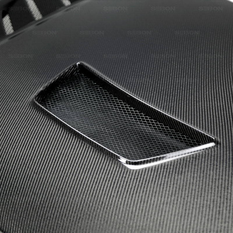 Seibon 2017 Honda Civic Type R CV-Style Carbon Fiber Hood - photo 3