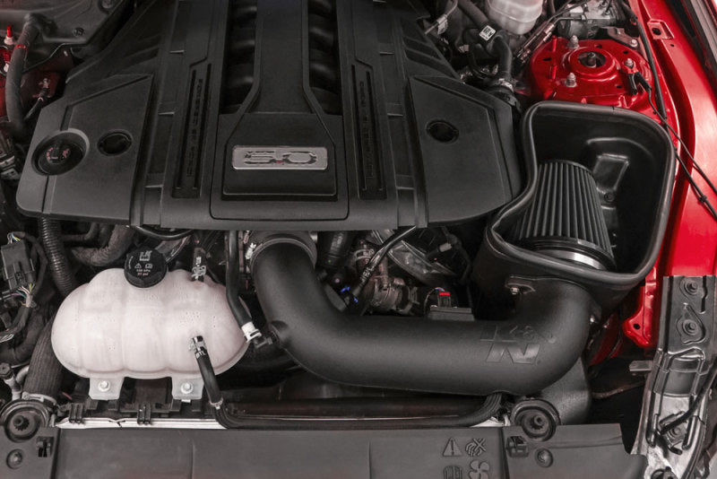 K&N 2018-2023 Ford Mustang GT 5.0L V8 F/I DRYFLOW Performance Air Intake System (knn30-2605) - photo 5