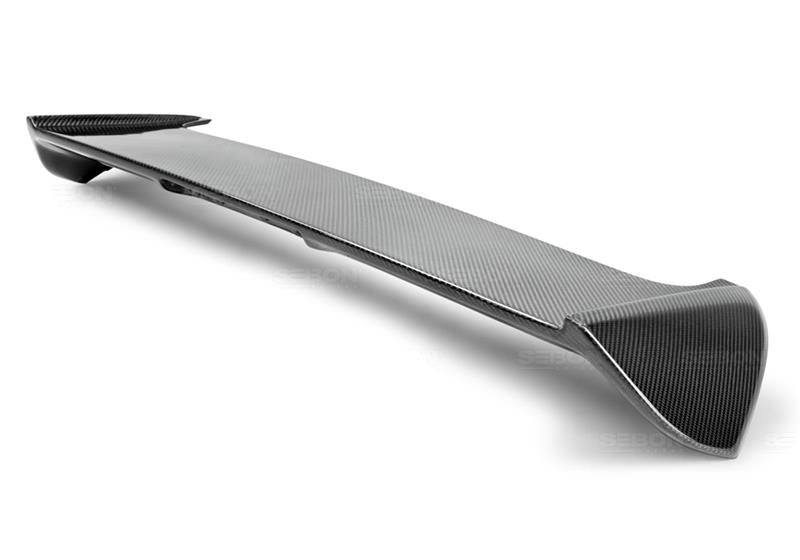 Seibon 2008-2010 Subaru WRX/STI Hatchback OEM-style Carbon Fiber Rear Spoiler w/ LED Cutout - photo 6