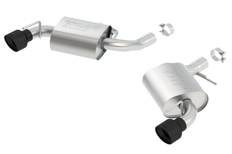 Borla 2016-2018 Chevrolet Camaro SS AT/MT RWD Ceramic Black S-Type Exhaust (without NPP)