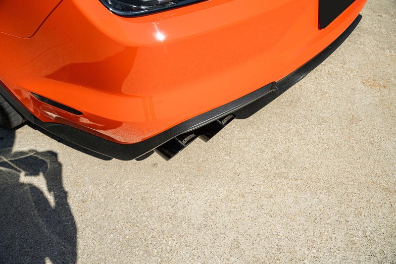 CORSA Performance 2020-2022 Ford Mustang GT500 3.0in Dual Rear Exit Cat-Back with Twin 5.0in Black Slash Cut Pro Tips - photo 2