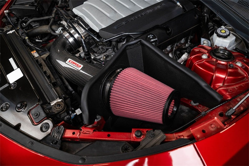 CORSA Performance 2016-2024 Chevrolet Camaro SS 6.2L V8 Carbon Fiber Open Element Air Intake - Dry (cor44018D) - photo 3