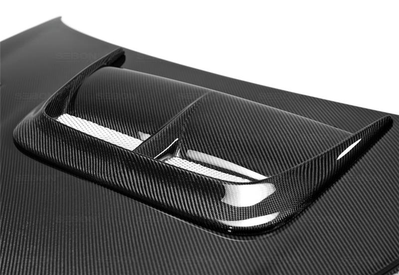 Seibon 2006-2007 Subaru WRX/STI CW Carbon Fiber Hood - photo 3