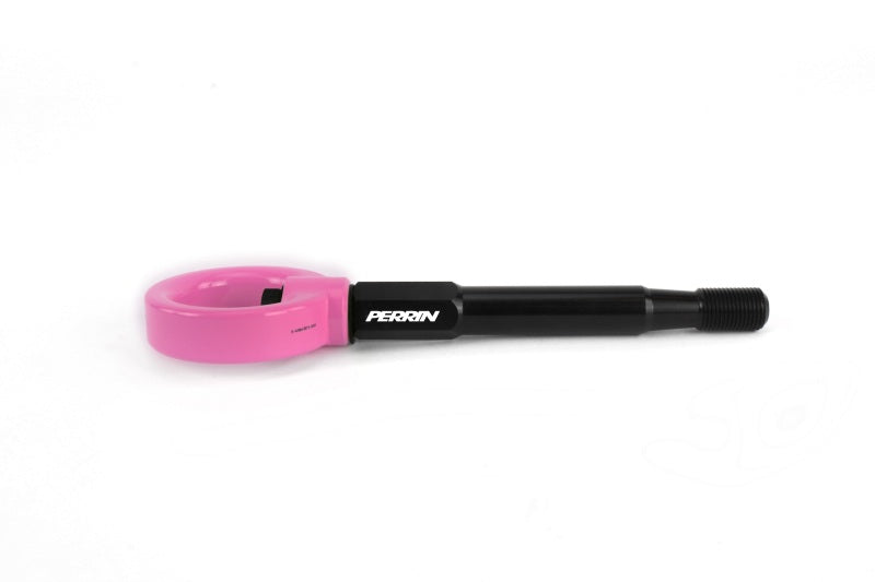 Perrin 22-26 Subaru WRX / 18-23 Crosstrek Tow Hook Kit (Rear) - Hyper Pink (PSP-BDY-257HP)