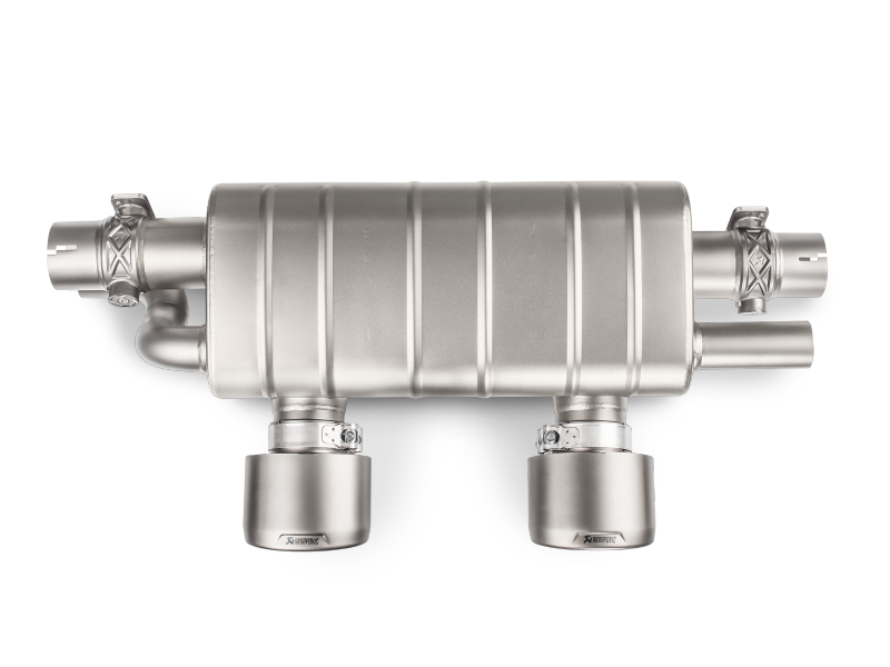 Akrapovic 2016-2017 Porsche 911 Carrera S/4/4S/GTS (991.2) Slip-On Line (Titanium) with Titanium Tips - photo 2