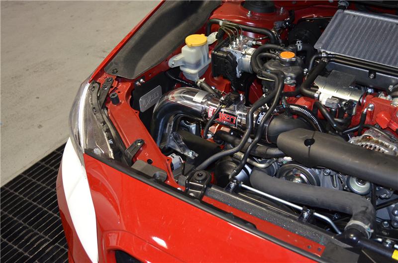 Injen 2015 Subaru STi 2.5L 4 Cyl (Turbo) Polished Cold Air Intake w/ MR Tech and Heat Shield (injSP1206P) - photo 3