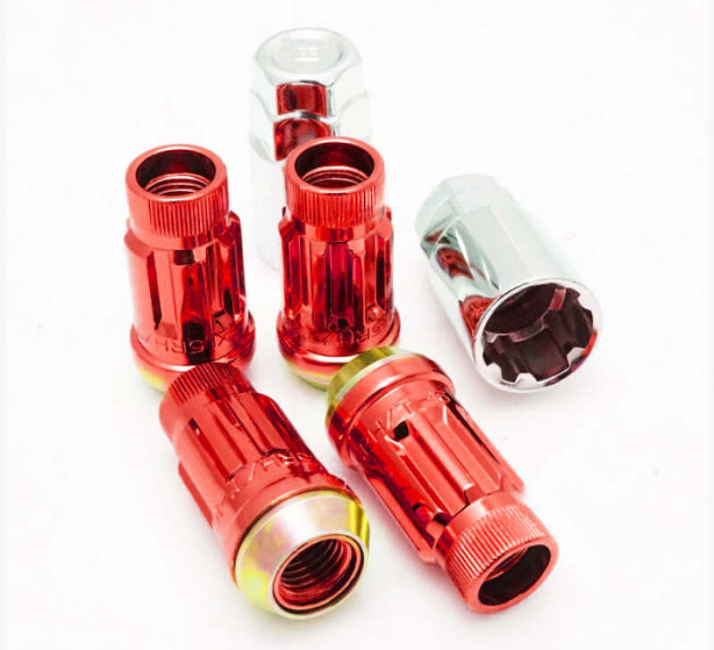 Muteki SR45R Lock Set 12x1.25 Red (4pcs) (34937R)