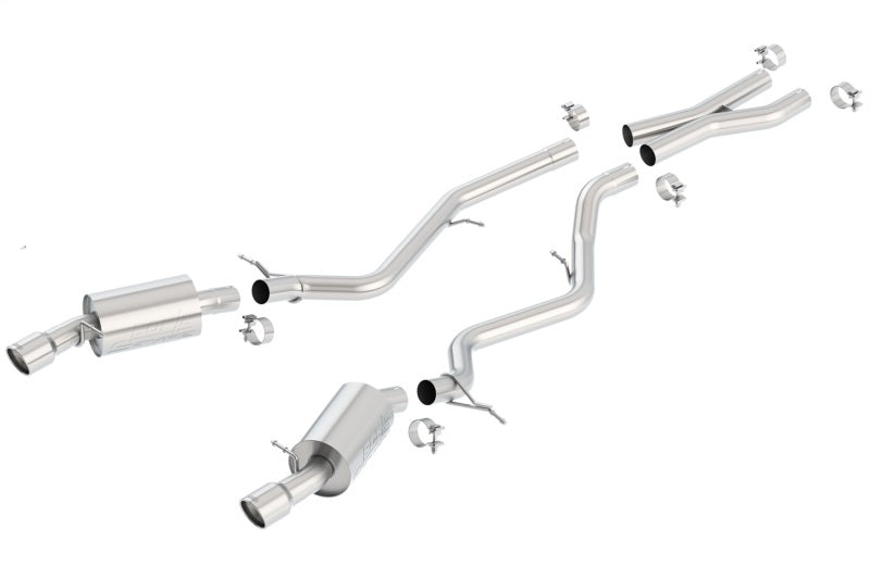 Borla 2007-2008 BMW 335i Coupe/Sedan Aggressive Cat-Back Exhaust System - photo 2