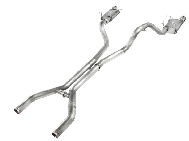 aFe MACH Force-Xp Cat-Back Exhaust 3in Stainless Steel with Polished Tips 2011-2014 Ford Mustang GT V8 5.0L - photo 3
