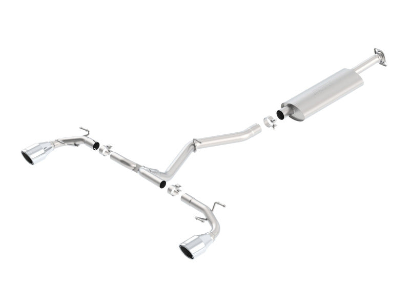 Borla 2013-2015 Scion FR-S 2.0L 4cyl 6spd / 2013 Subaru BRZ 2.0L 4cyl 6spd SS Cat-Back Exhaust