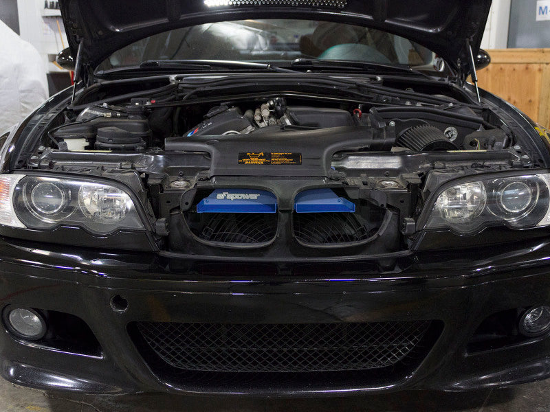 aFe MagnumFORCE Intakes Scoops AIS BMW 3-Series/ M3 (E46) 2001-2006 L6 - Matte Blue (afe54-10468-L) - photo 3
