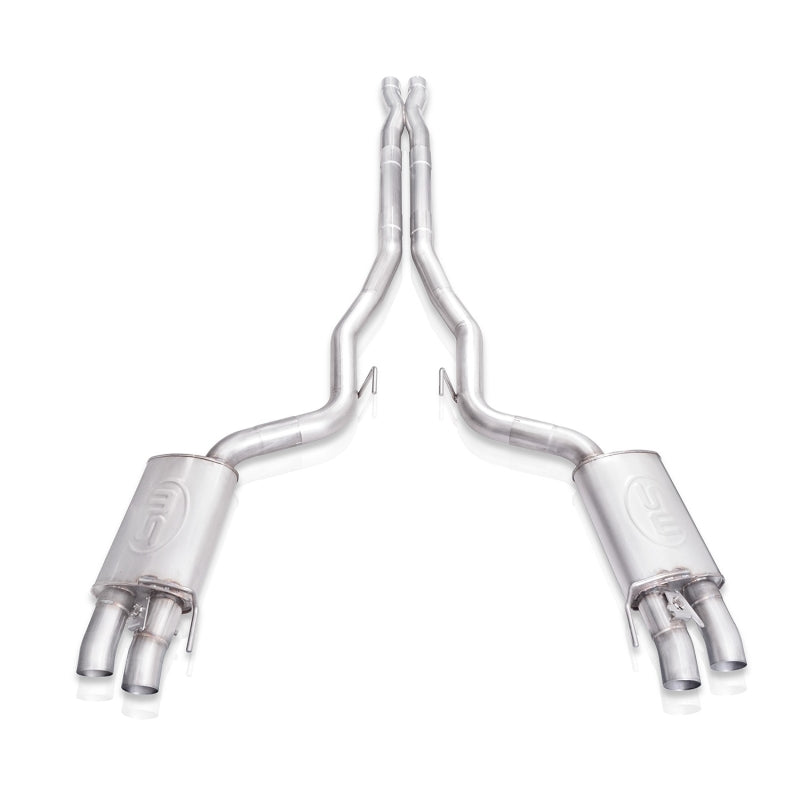 Stainless Works 2015+ Ford Shelby GT350 Legend Performance Connect X-Pipe Cat-Back Exhaust with Valves
