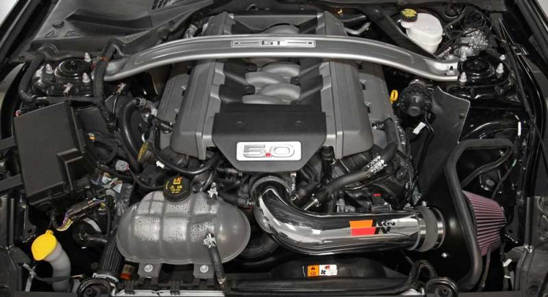 K&N 2015 Ford Mustang GT 5.0L V8 Typhoon Intake Kit (knn69-3535TP) - photo 3